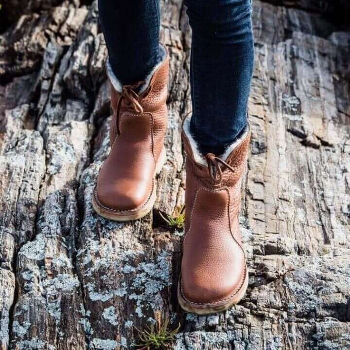 Elena - Bottes imperméables en polaire avec doublure en laine