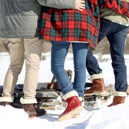 Elena - Bottes imperméables en polaire avec doublure en laine