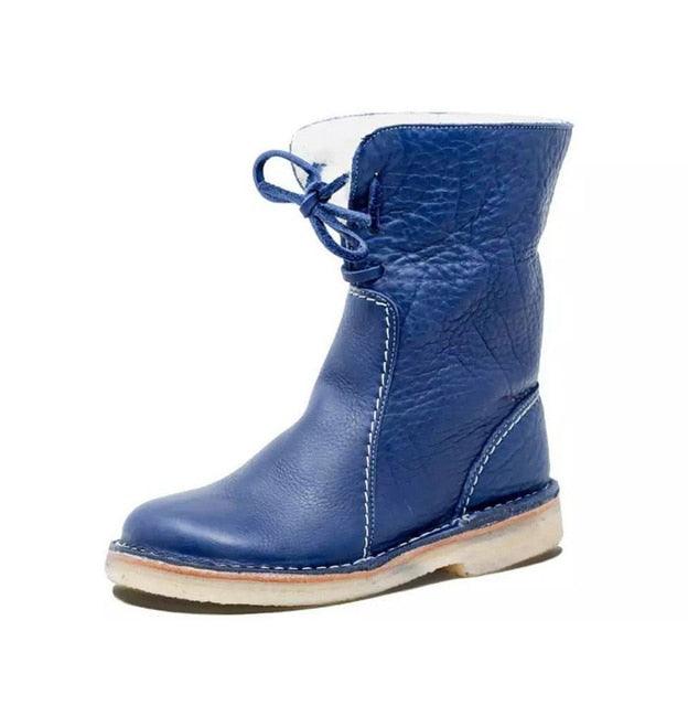 Elena - Bottes imperméables en polaire avec doublure en laine