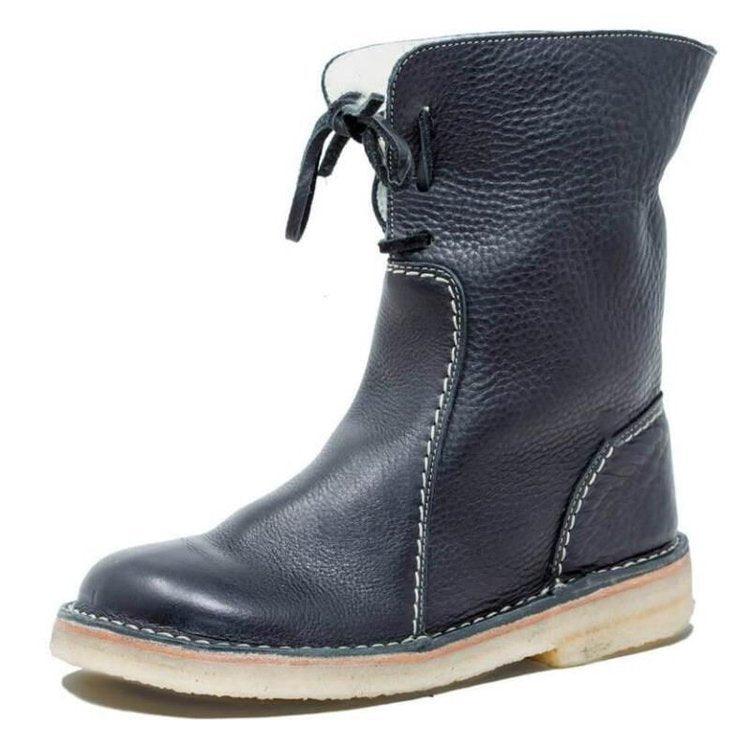 Elena - Bottes imperméables en polaire avec doublure en laine